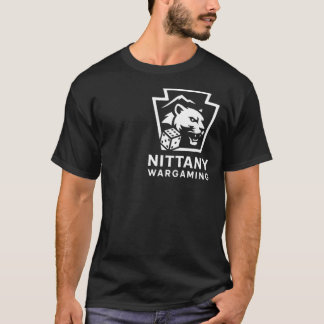 Camiseta Marca de palavra de Nittany Wargaming menina