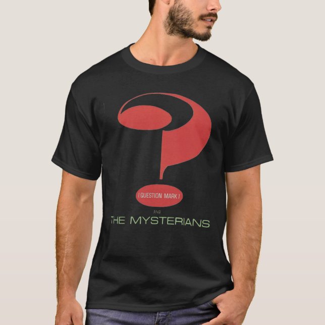 Camiseta Marca de &Pergunta; Os Misterianos Essenciais T-Sh (Frente)