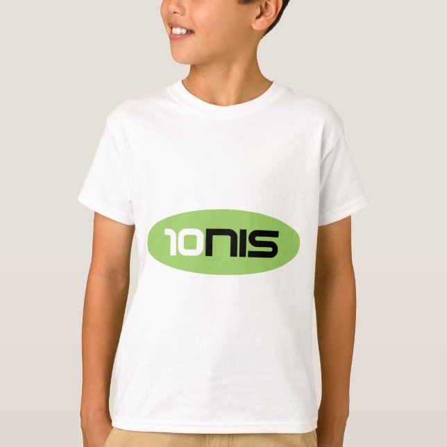 Camiseta Marca de Tênis 10NIS (Frente)