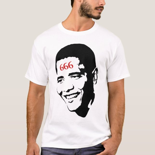 Camiseta Marca do t-shirt de Barack (Frente)