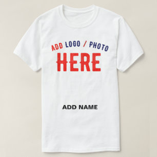 CAMISETA MARCA VERIFICADA BRANCA PERSONALIZÁVEL MODERNA