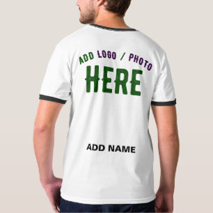 CAMISETA MARCA VERIFICADA BRANCA PERSONALIZÁVEL MODERNA