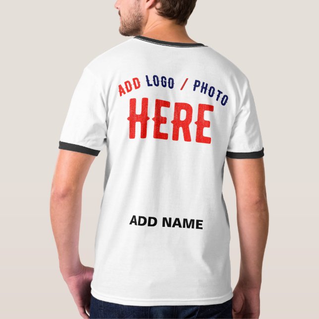 CAMISETA MARCA VERIFICADA BRANCA PERSONALIZÁVEL MODERNA (Verso)