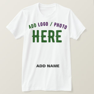 CAMISETA MARCA VERIFICADA BRANCA PERSONALIZÁVEL MODERNA