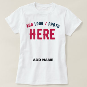 CAMISETA MARCA VERIFICADA BRANCA PERSONALIZÁVEL MODERNA