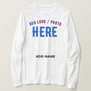 CAMISETA MARCA VERIFICADA BRANCA PERSONALIZÁVEL MODERNA