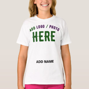 CAMISETA MARCA VERIFICADA BRANCA PERSONALIZÁVEL MODERNA