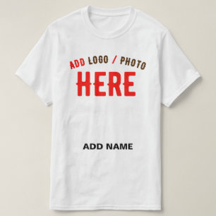 CAMISETA MARCA VERIFICADA BRANCA PERSONALIZÁVEL MODERNA