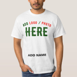 CAMISETA MARCA VERIFICADA BRANCA PERSONALIZÁVEL MODERNA