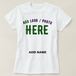 CAMISETA MARCA VERIFICADA BRANCA PERSONALIZÁVEL MODERNA