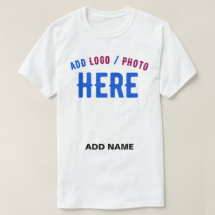 CAMISETA MARCA VERIFICADA BRANCA PERSONALIZÁVEL MODERNA