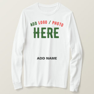 CAMISETA MARCA VERIFICADA BRANCA PERSONALIZÁVEL MODERNA