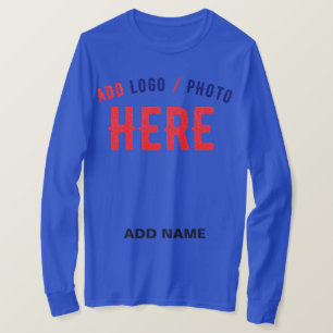 CAMISETA MARCA VERIFICADA DE ROYAL DE PROFUNDIDADE PERSONAL