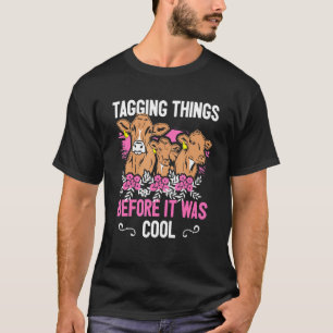 Camiseta Marcação de Coisas Pecuária Criadora de Novilha Ro