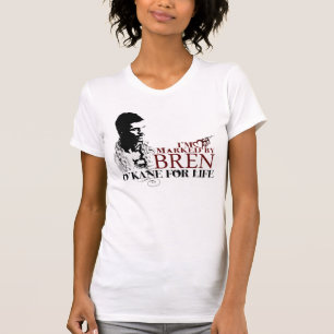 Camiseta Marcado pelo t-shirt de Bren (parte traseira do