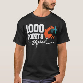 Camiseta Marcador de 1000 Pontos de Basquetebol no Ensino M