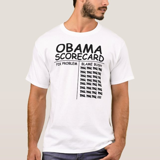 Camiseta Marcador de Obama (Frente)