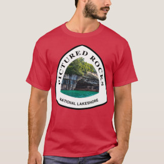 Camiseta Marcador de pista de Lakeshore Nacional das Rochas