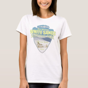 Camiseta Marcas brancas NP (ponta de seta)