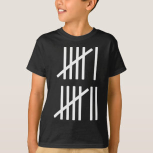 Camiseta Marcas de Contagem Minimalista 67 Meme Gíria 6 7