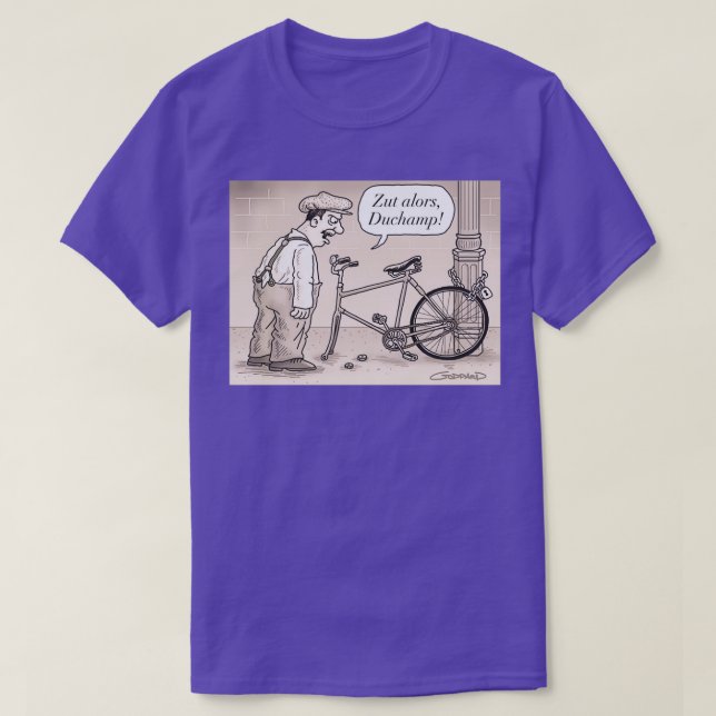 Camiseta Marcel Duchamp  (Frente do Design)