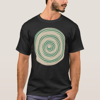 Camiseta Marcel Duchamp Rotorelief GREEN T-Shirt