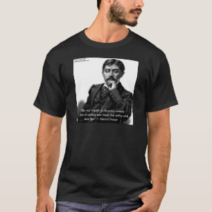 Camiseta Marcel Proust & Citação Famosa