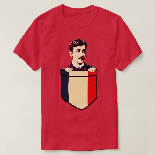 Camiseta Marcel Proust Em Meu Bolso (Frente do Design)