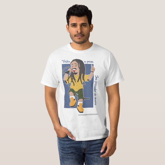 Camiseta Marcelo Falcão - O Rappa (Frente Completa)
