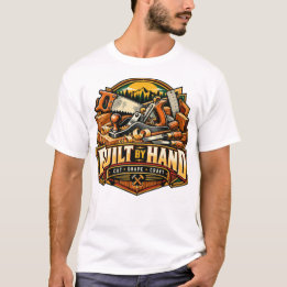 Camiseta Marcenaria Feita à Mão Ferramentas de Serra Manual