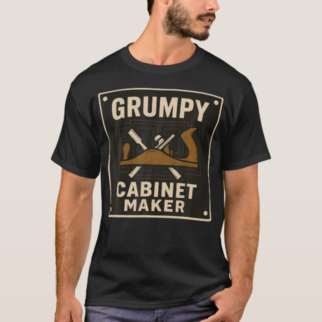 Camiseta Marceneiro Mal-Humorado (Frente)