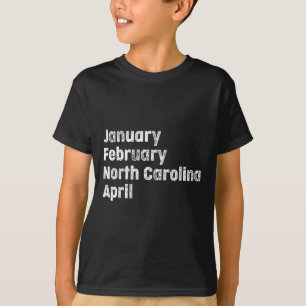 Camiseta March North Carolina Team Bysketbyll