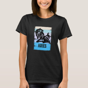 Camiseta March Zodiac Aries Stuff Ram Symbol Star Sign Apri