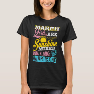 Camiseta Marcha As Meninas Estão Brilhando Com Um Pequeno F