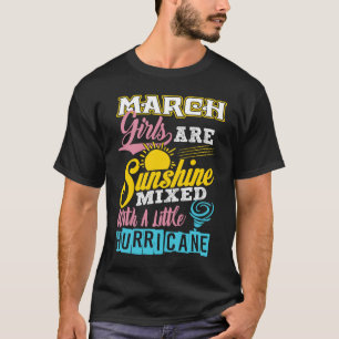 Camiseta Marcha As Meninas Estão Brilhando Com Um Pequeno F