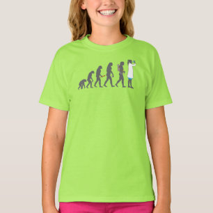 Camiseta Marcha da Mulher pela Ciência: Evolução do Progres