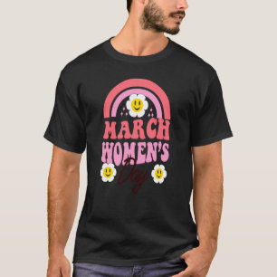Camiseta Marcha das Mulheres História Mês Internacional das