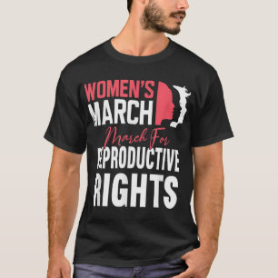 Camiseta Marcha das Mulheres pelos Direitos Reprodutivos Pr