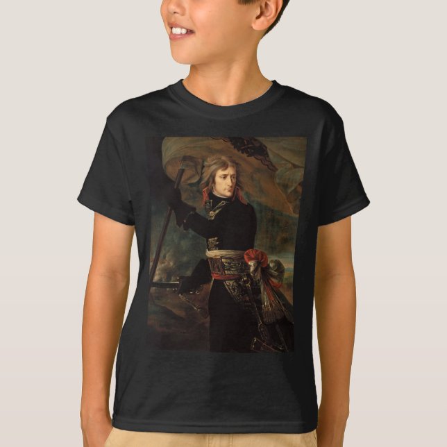 Camiseta Marcha de Napoleão Bonaparte na Batalha de Arcole (Frente)