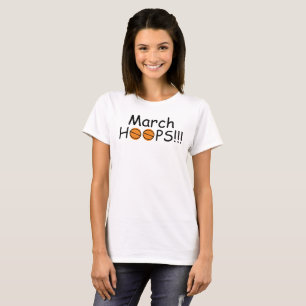 Camiseta Marcha feminina HOOPS Laranja Boliches de Bolsa