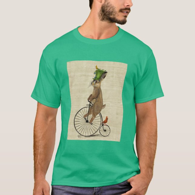 Camiseta Marcha Hare em Penny Farthing 3 (Frente)