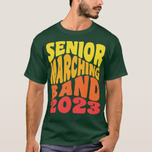 Camiseta Marcha mais velho 2023 Tambores Clarinet Horn Fl F