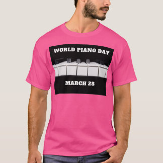 Camiseta Marcha Mundial do Piano