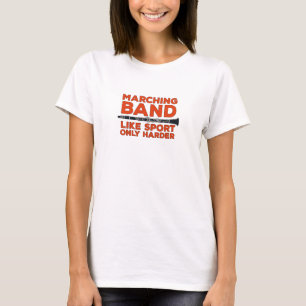 Camiseta Marchar Banda Como Esporte Só Mais Difícil