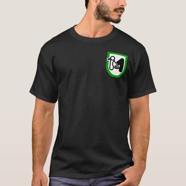 Camiseta Marche casaco de armas (Itália) (Frente)