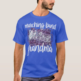 Camiseta Marching Band Grandma Band Member Grandmother 