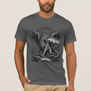 Camiseta Marchosias Serpente-Cauda Lobo-Criatura
