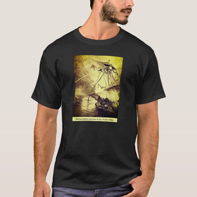 Camiseta Marcianos descarregando calorosos (Frente)