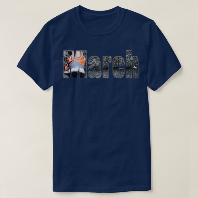 Camiseta Março (Frente do Design)