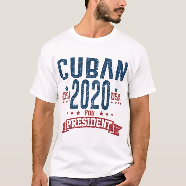 Camiseta marco cuban presidente eua 2020 (Frente)